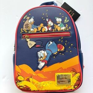 Loungefly Disney DuckTales Gold Coins Mini Backpack BoxLunch Exclusive